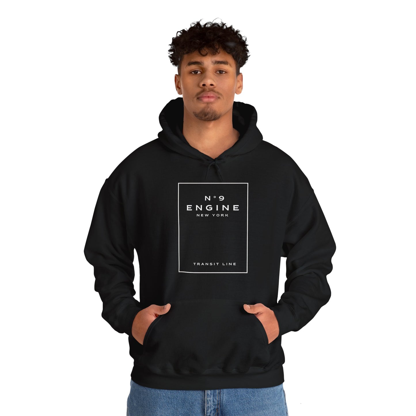Engine No. 9 Unisex Heavy Blend™ Hooded Sweatshirt