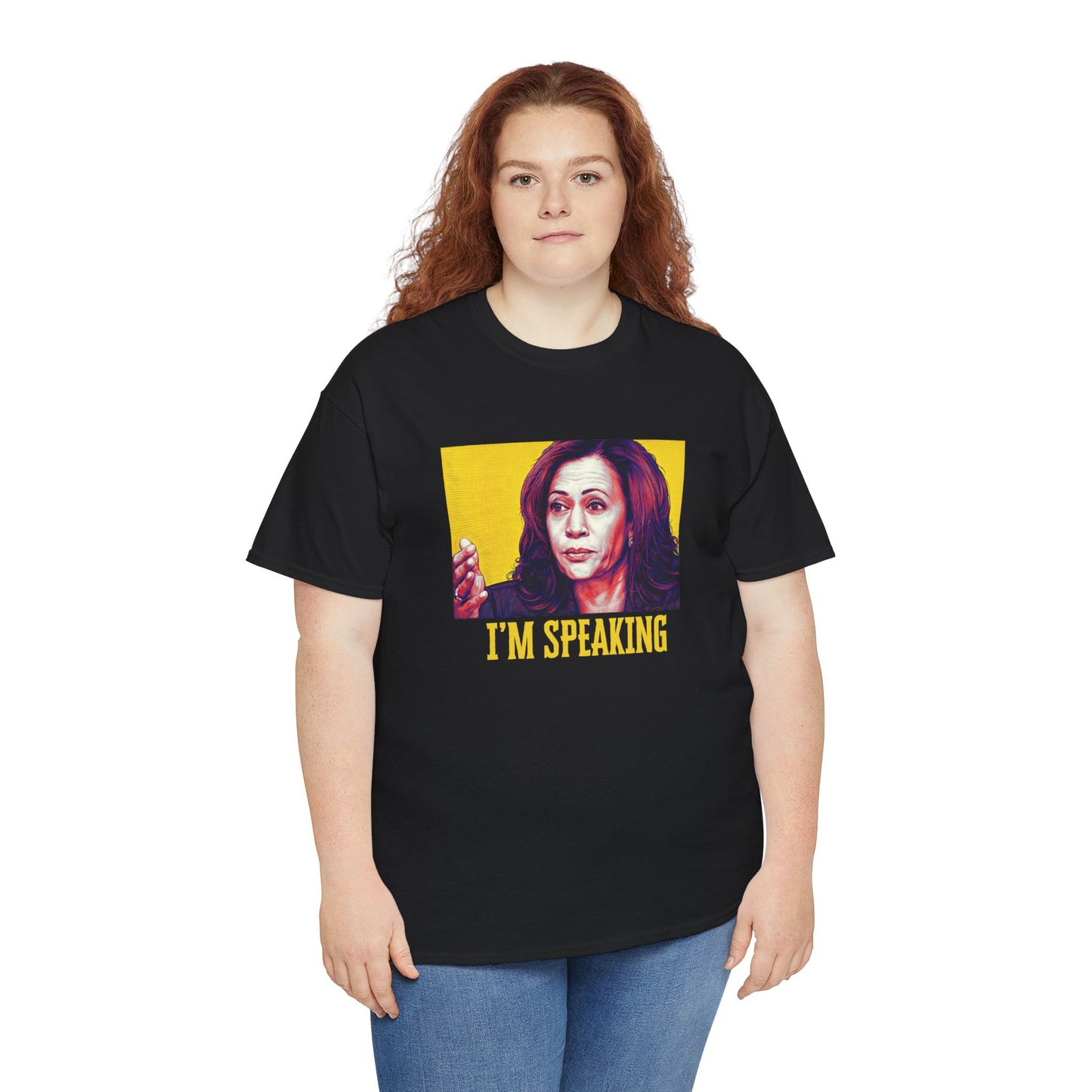 Kamala Harris "I'm Speaking" Unisex Heavy Cotton Tee